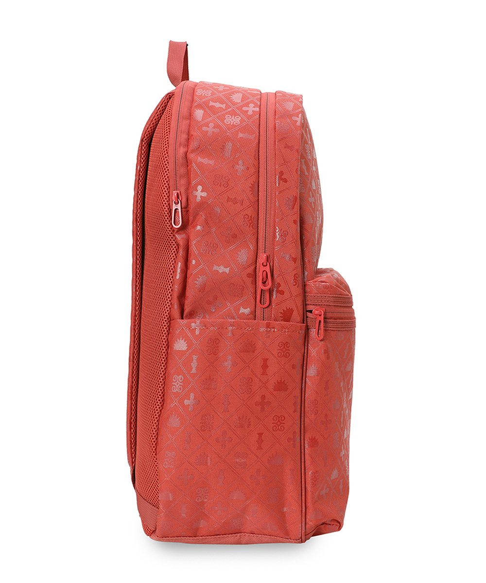 PUMA Unisex Printed Red Backpack