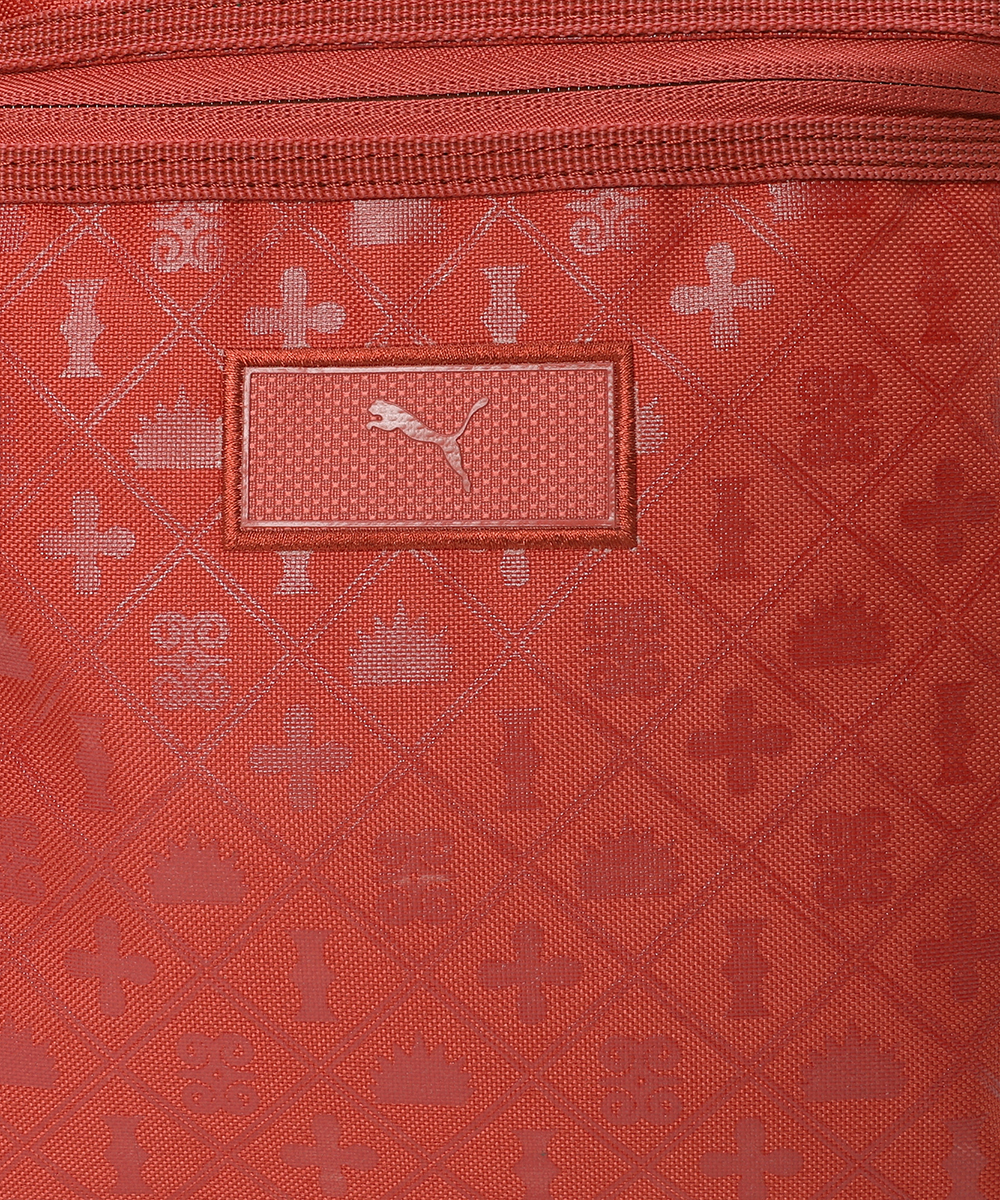 PUMA Unisex Printed Red Backpack